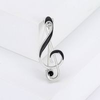 Artistic Notes Alloy Enamel Women's Brooches sku image 2