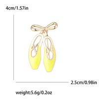 Simple Style Bow Knot Shoe Alloy Enamel Women's Brooches main image 4