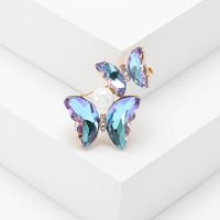 Señora Insecto Aleación Embutido Perlas Artificiales Diamantes De Imitación Mujeres Broches main image 4