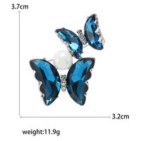 Lady Insect Alloy Inlay Artificial Pearls Rhinestones Women's Brooches main image 3