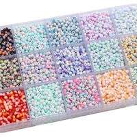 1 Set Glass Gradient Color Beads main image 4