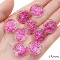 1 Set Arylic Rose Flower Rhombus Beads sku image 9