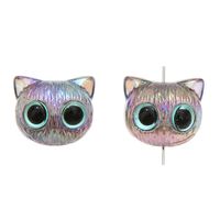 1 Piece 19 * 16mm Hole 3~3.9mm Arylic Cat Beads sku image 5