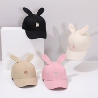 Children Unisex Cartoon Style Rabbit Embroidery Baseball Cap main image 1