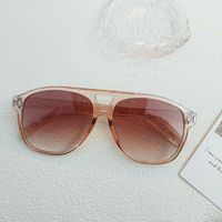 Ig Style Streetwear Solid Color Pc Resin Oval Frame Full Frame Women's Sunglasses sku image 6