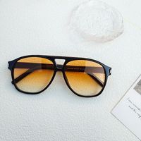 Ig Style Streetwear Solid Color Pc Resin Oval Frame Full Frame Women's Sunglasses sku image 7