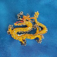 Chinoiserie Cool Style Dragon Alloy Plating Unisex Brooches main image 3
