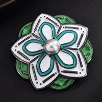 Elegant Flower Alloy Zircon Women's Brooches sku image 21