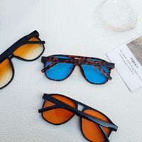 Ig Style Streetwear Solid Color Pc Resin Oval Frame Full Frame Women's Sunglasses main image 3