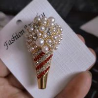 Casual Letter Flower Alloy Unisex Brooches sku image 6