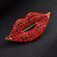 Elegant Flower Alloy Zircon Women's Brooches sku image 5