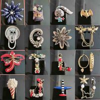 Casual Letter Flower Alloy Unisex Brooches main image 1