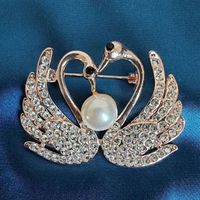 Elegant Simple Style Leaf Flower Alloy Unisex Brooches sku image 13