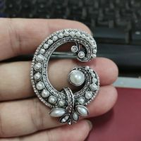 Casual Letter Flower Alloy Unisex Brooches sku image 15