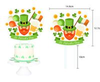 St. Patrick Simple Style Shamrock Letter Paper Daily Party Festival Decorative Props sku image 1