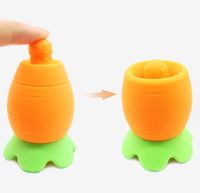 Cute Carrot Silicone Rubber Baby Accessories main image 1