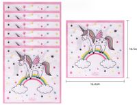 Birthday Cute Sweet Letter Unicorn Paper Party Festival Decorative Props main image 2