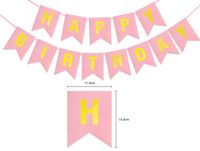 Birthday Cute Sweet Letter Unicorn Paper Party Festival Decorative Props sku image 10