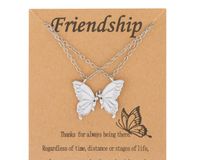 Simple Style Butterfly Alloy Plating Women's Necklace sku image 6