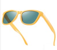 Streetwear Solid Color Tac Square Full Frame Women's Sunglasses sku image 1