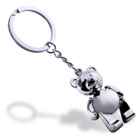 Cute Bear Alloy Keychain main image 4