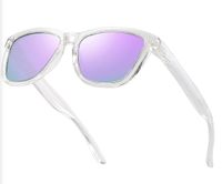 Streetwear Solid Color Tac Square Full Frame Women's Sunglasses sku image 12
