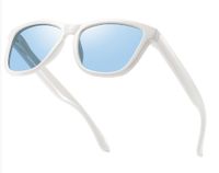 Streetwear Solid Color Tac Square Full Frame Women's Sunglasses sku image 10