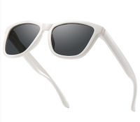 Streetwear Solid Color Tac Square Full Frame Women's Sunglasses sku image 7