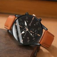 Casual Geometric Buckle Quartz Men's Watches main image 5