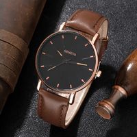 Casual Geometric Buckle Quartz Men's Watches main image 7