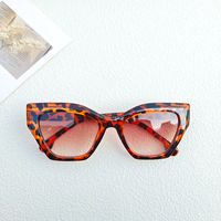 Ig Style Simple Style Solid Color Pc Resin Cat Eye Full Frame Women's Sunglasses sku image 4