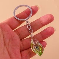 Cute Simple Style Conch Alloy Bag Pendant Keychain main image 7