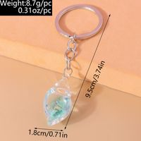 Cute Simple Style Conch Alloy Bag Pendant Keychain main image 2