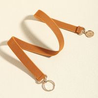 Simple Style Geometric Pu Leather Alloy Women's Leather Belts main image 9