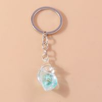 Cute Simple Style Conch Alloy Bag Pendant Keychain sku image 1