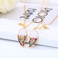 Wholesale Jewelry Casual Cute Heart Shape Alloy Pendant Necklace main image 5