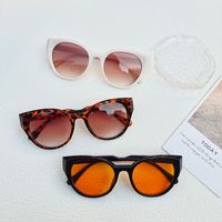 Ig Style Streetwear Solid Color Pc Resin Cat Eye Full Frame Women's Sunglasses main image 3