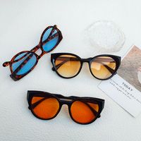 Ig Style Streetwear Solid Color Pc Resin Cat Eye Full Frame Women's Sunglasses main image 6