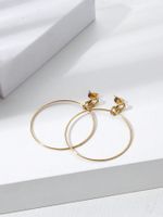 1 Pair Vintage Style Simple Style Water Droplets Plating Inlay Stainless Steel Turquoise 18K Gold Plated Drop Earrings Ear Studs main image 5