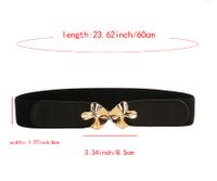 Vacation Modern Style Classic Style Mushroom Pu Leather Alloy Buckle Women's Woven Belts main image 2