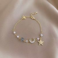 Princesse Mignon Romantique Star Lune Alliage De Gros Bracelets main image 3