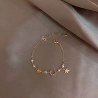Princess Cute Romantic Star Moon Alloy Wholesale Bracelets sku image 2