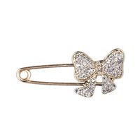 Sweet Flower Bow Knot Alloy Plating Women's Brooches main image 3
