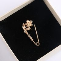 Sweet Flower Bow Knot Alloy Plating Women's Brooches main image 2