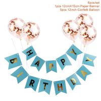 Cartoon Style Letter Paper Daily Party Banner Balloons sku image 19