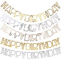 Birthday Cute Letter Paper Holiday Party Banner main image 1