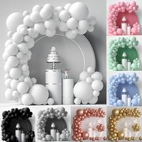 Einfacher Stil Einfarbig Emulsion Täglich Gruppe Luftballons main image 1