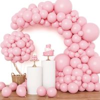 Einfacher Stil Einfarbig Emulsion Täglich Gruppe Luftballons main image 2
