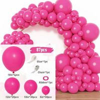 Simple Style Solid Color Emulsion Daily Party Balloons sku image 6