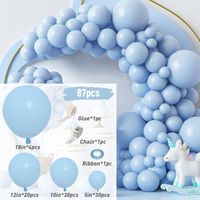 Einfacher Stil Einfarbig Emulsion Täglich Gruppe Luftballons sku image 8